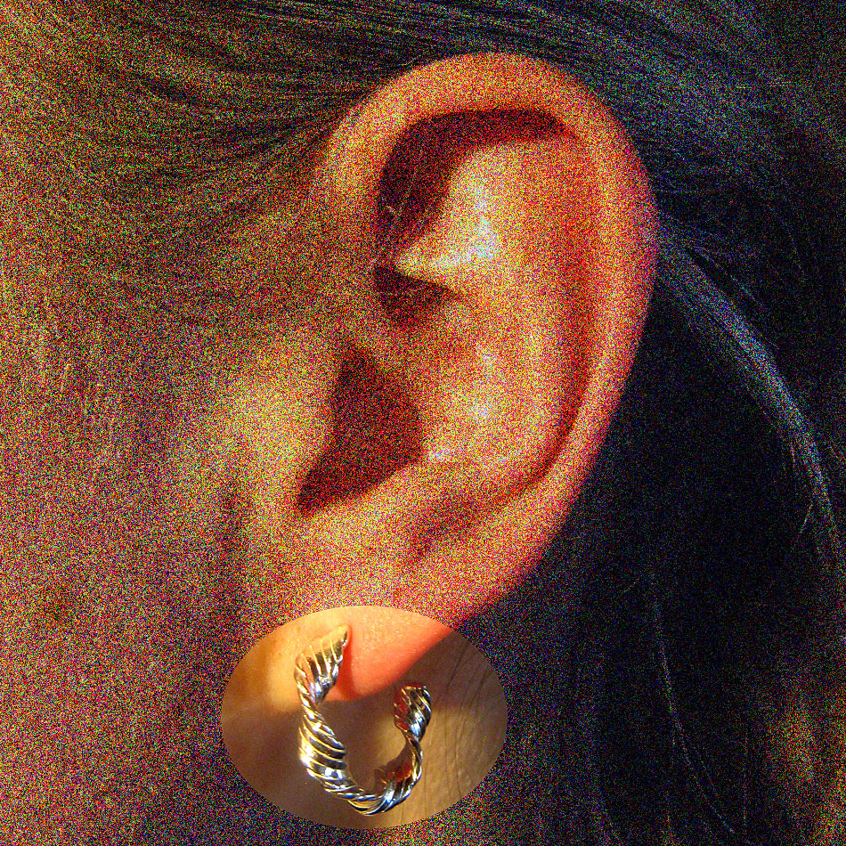 E 172 Silbercreole gedreht