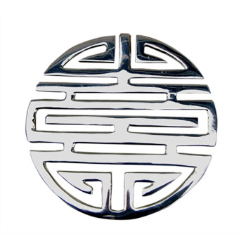 Silberhänger Double Happiness