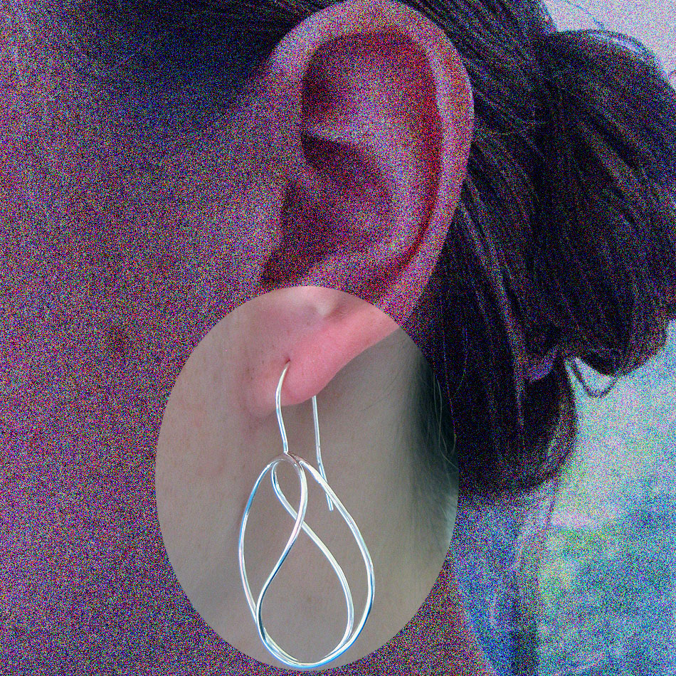 E 127  Ohrhänger, Silber