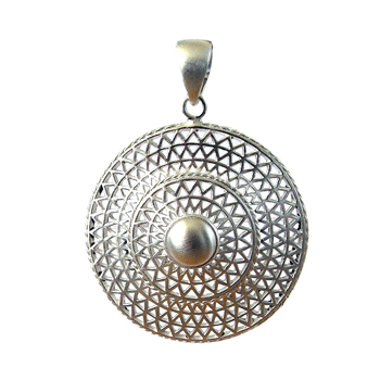 ziselierter Hänger, Silber