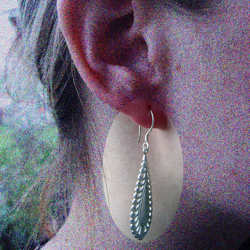 E 100 Ohrhänger, Silber