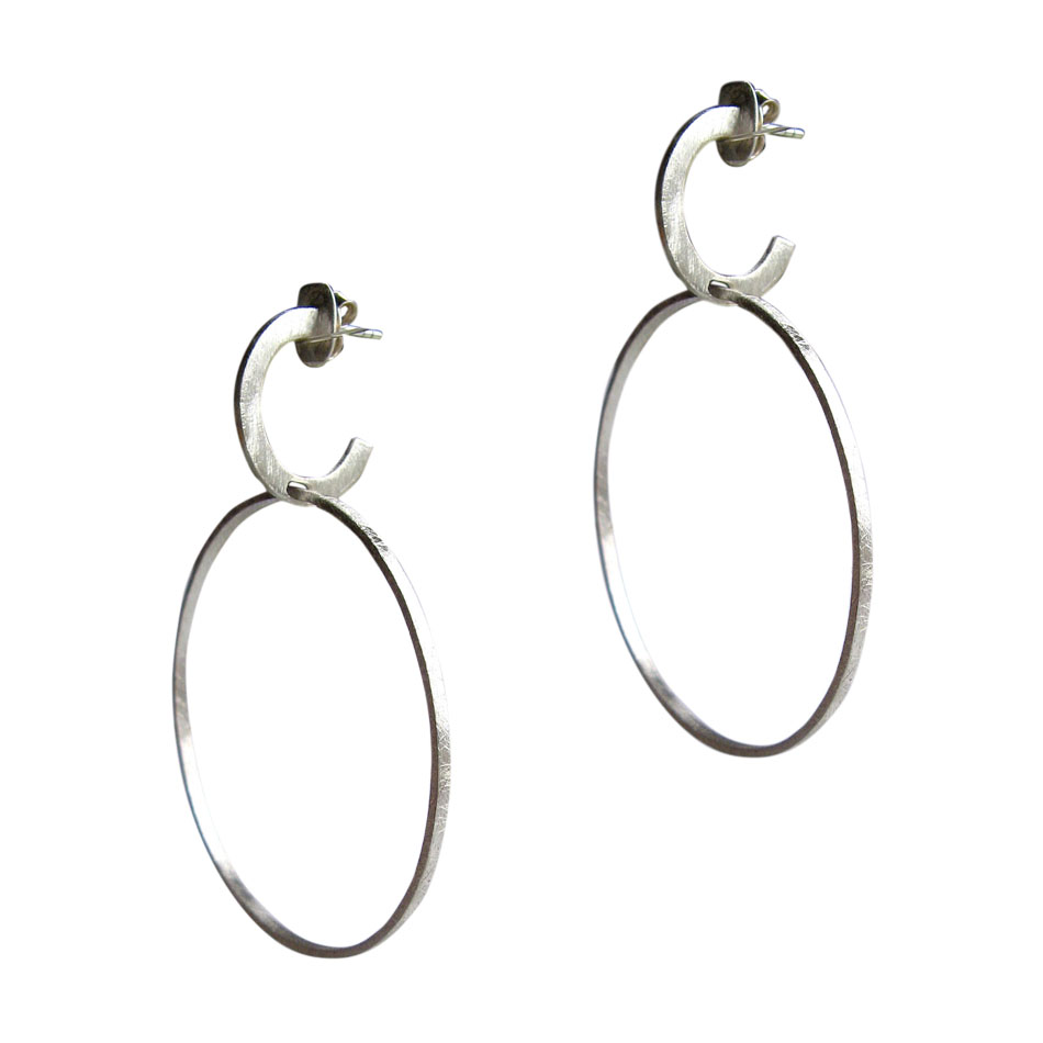 E 179  Designohrschmuck aus Silber