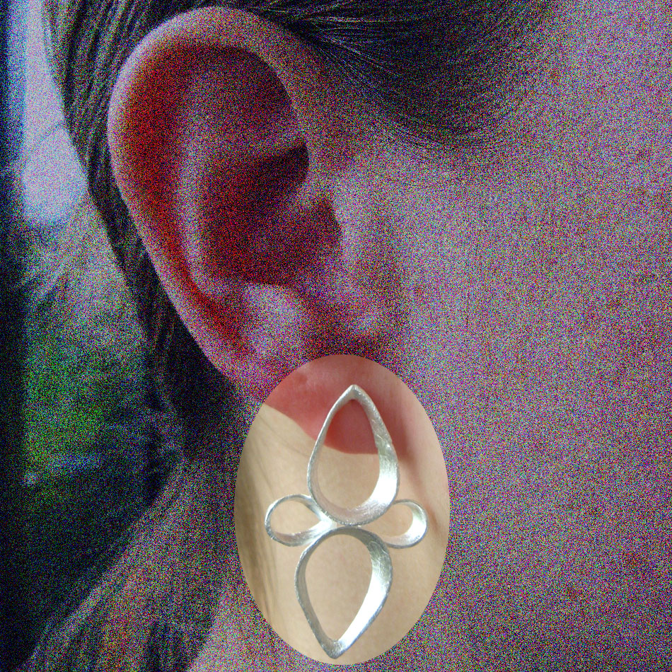 E 118  Blütenohrstecker