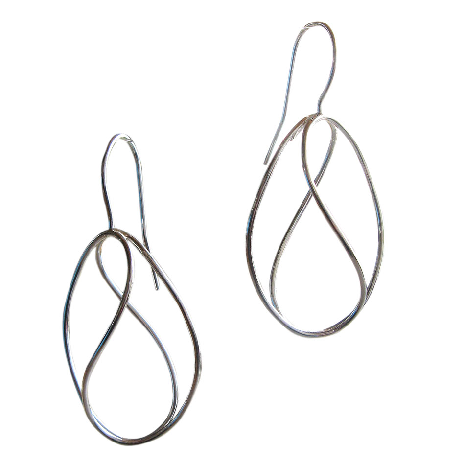 E 127  Ohrhänger, Silber