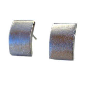 Ohrstecker, Silber, icematt