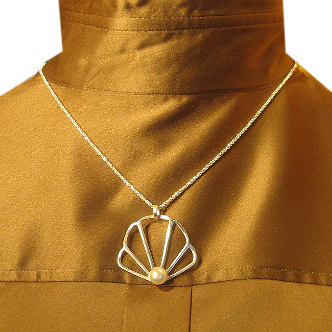 Hänger Silber mit Perle