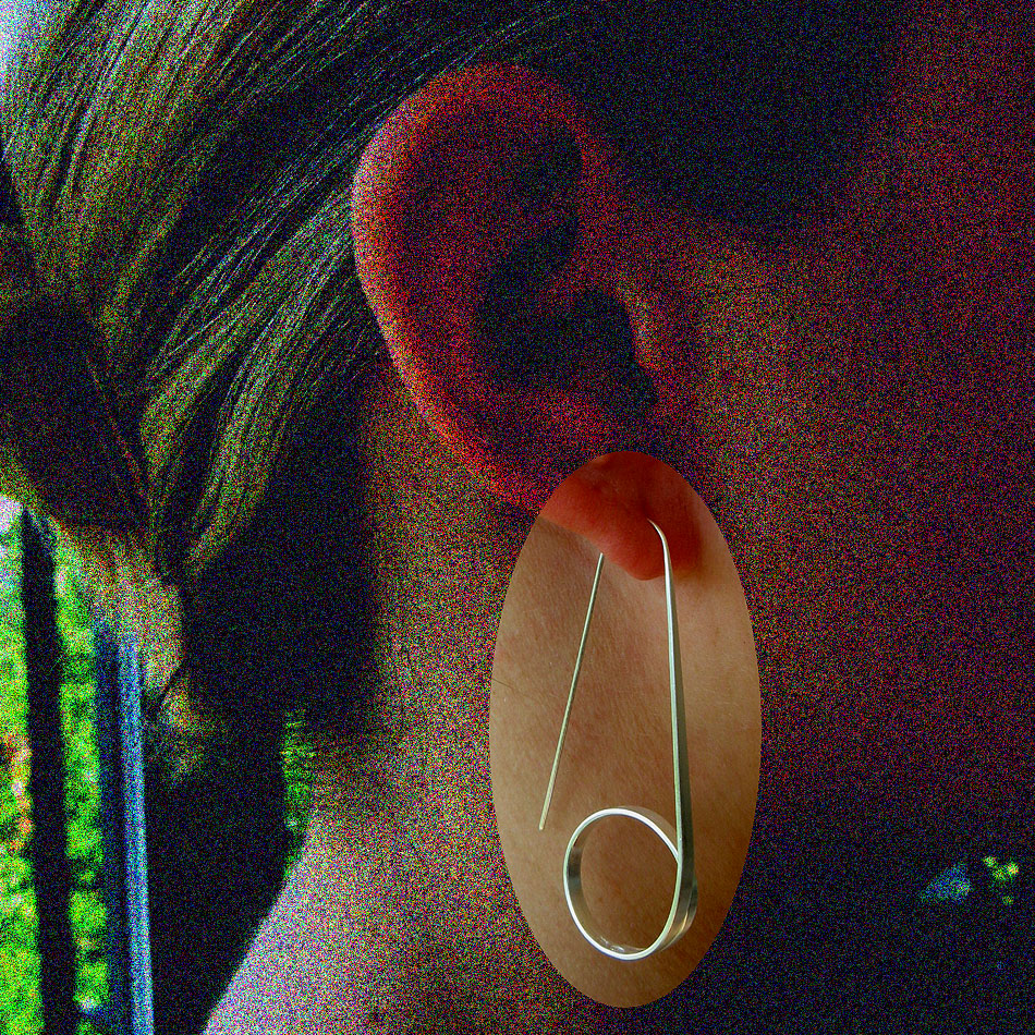 E 191  eleganter Ohrhänger