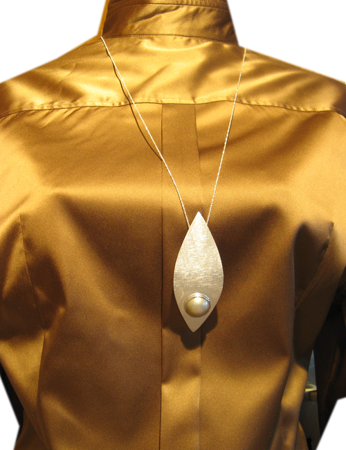 Hänger, Silber mit MabeePerle