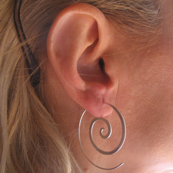 Silbercreole zum Eindrehen