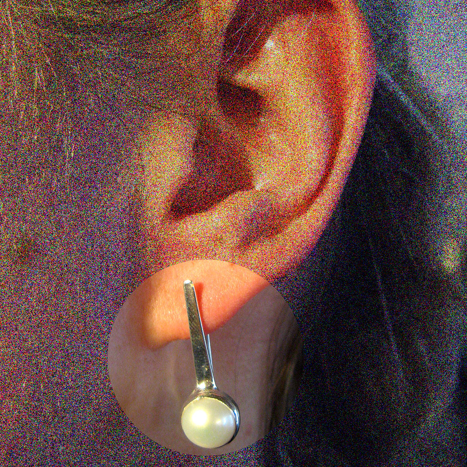 E 157  Ohrhänger, Perle