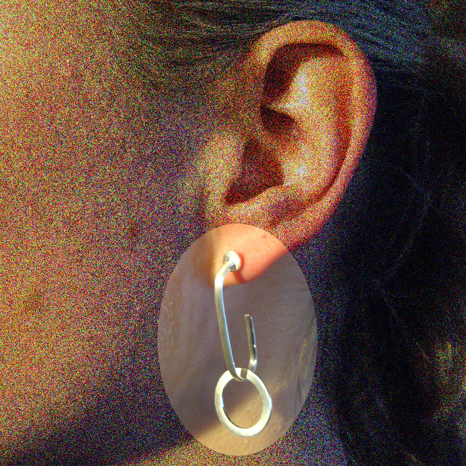 E 146 Ohrschmuck aus Silber