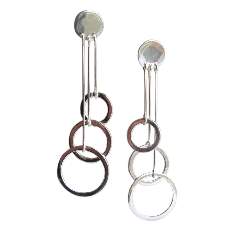 E 163  Designohrschmuck in Silber