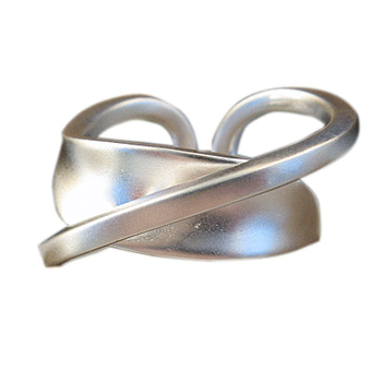 R 596  Ring feinmatt, offen