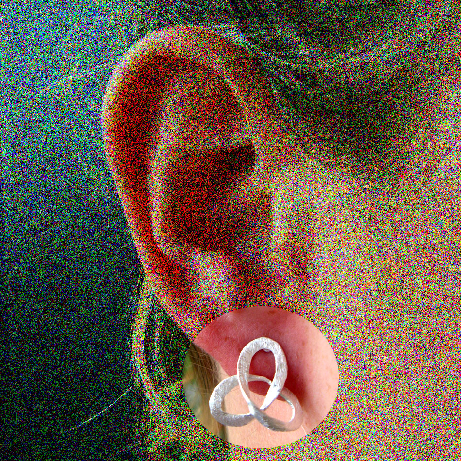 E 062 Ohrstecker, 925er Silber, celtic knot