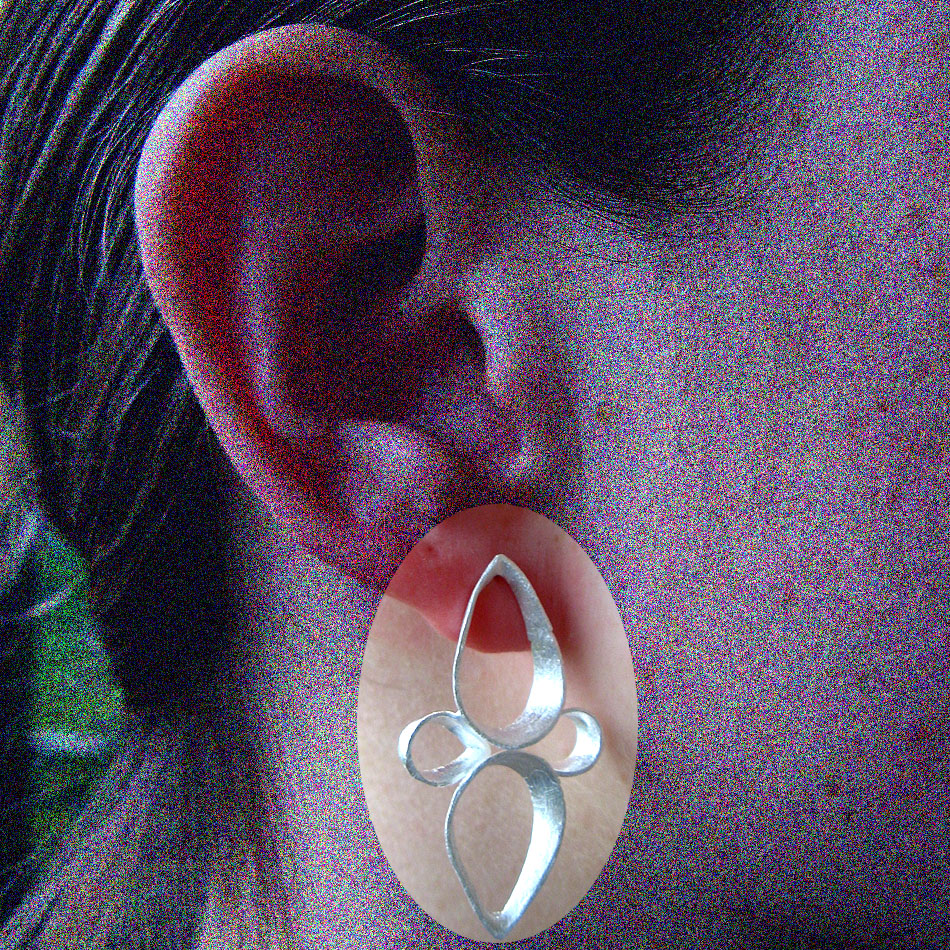 E 118  Blütenohrstecker