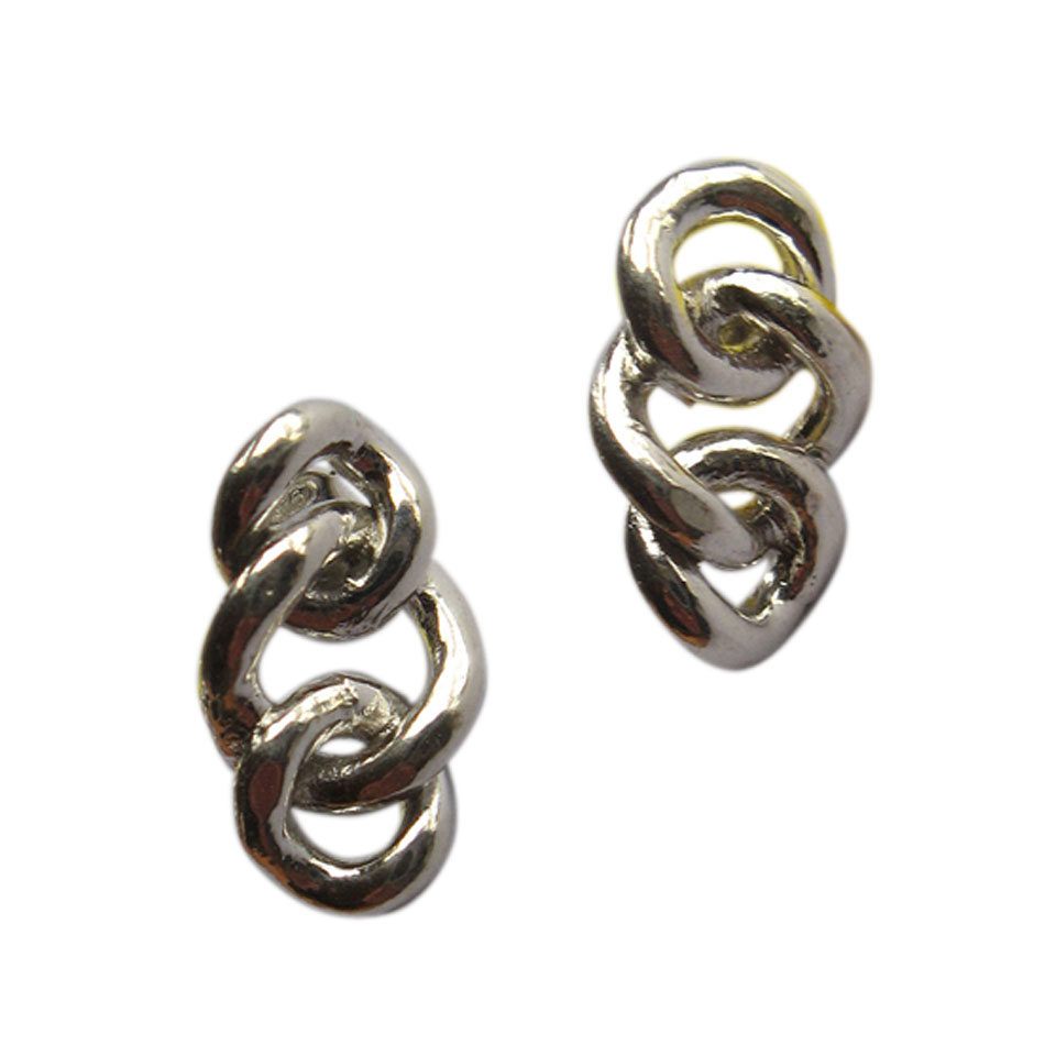 E 125 Ohrstecker, Kettenoptik