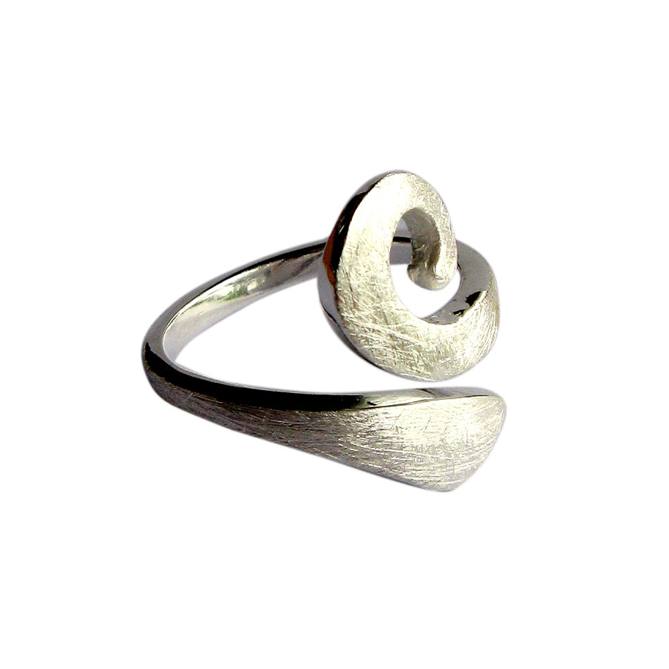 R 731  massiver Silberring