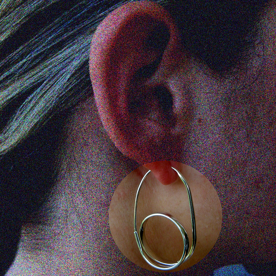 E 203 raffinierter Ohrschmuck