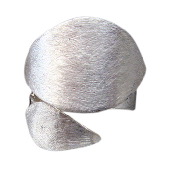 offener Silberring, icematt