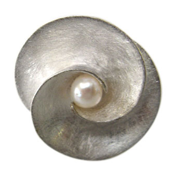 R 636 Silberring mit Perle