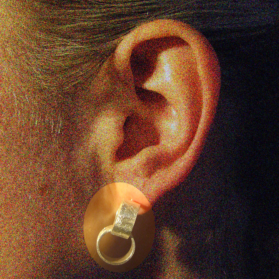 E 143 Ohrstecker beweglich