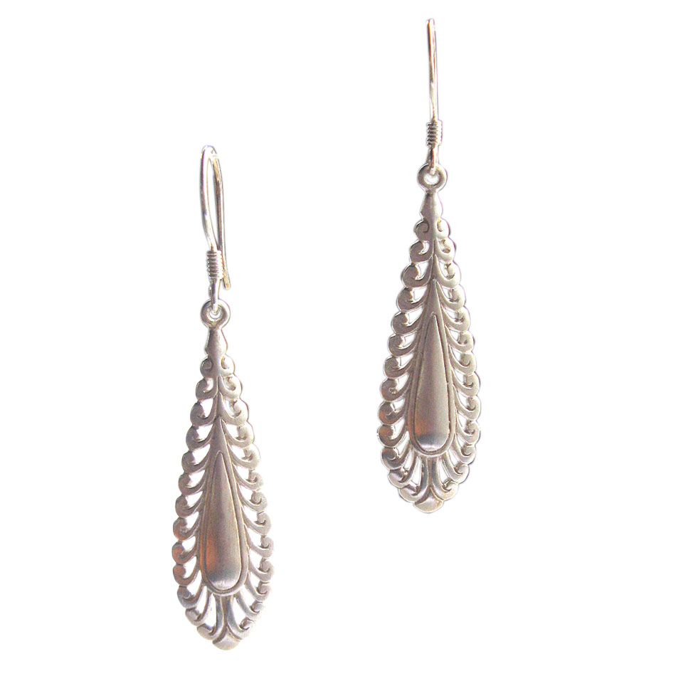 E 100 Ohrhänger, Silber