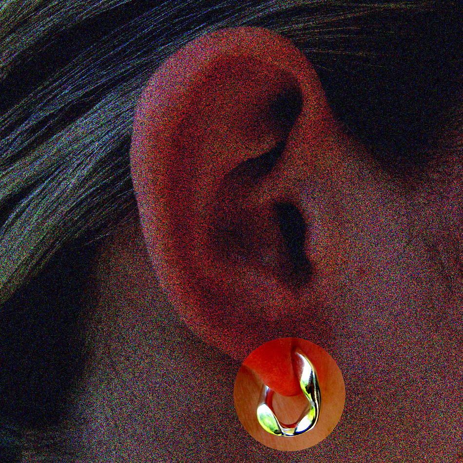 E 195  zweiteiliger Ohrschmuck