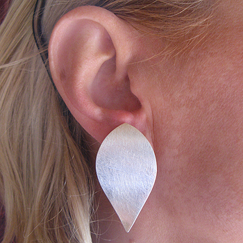 Blütenblatt, Silber. icematt