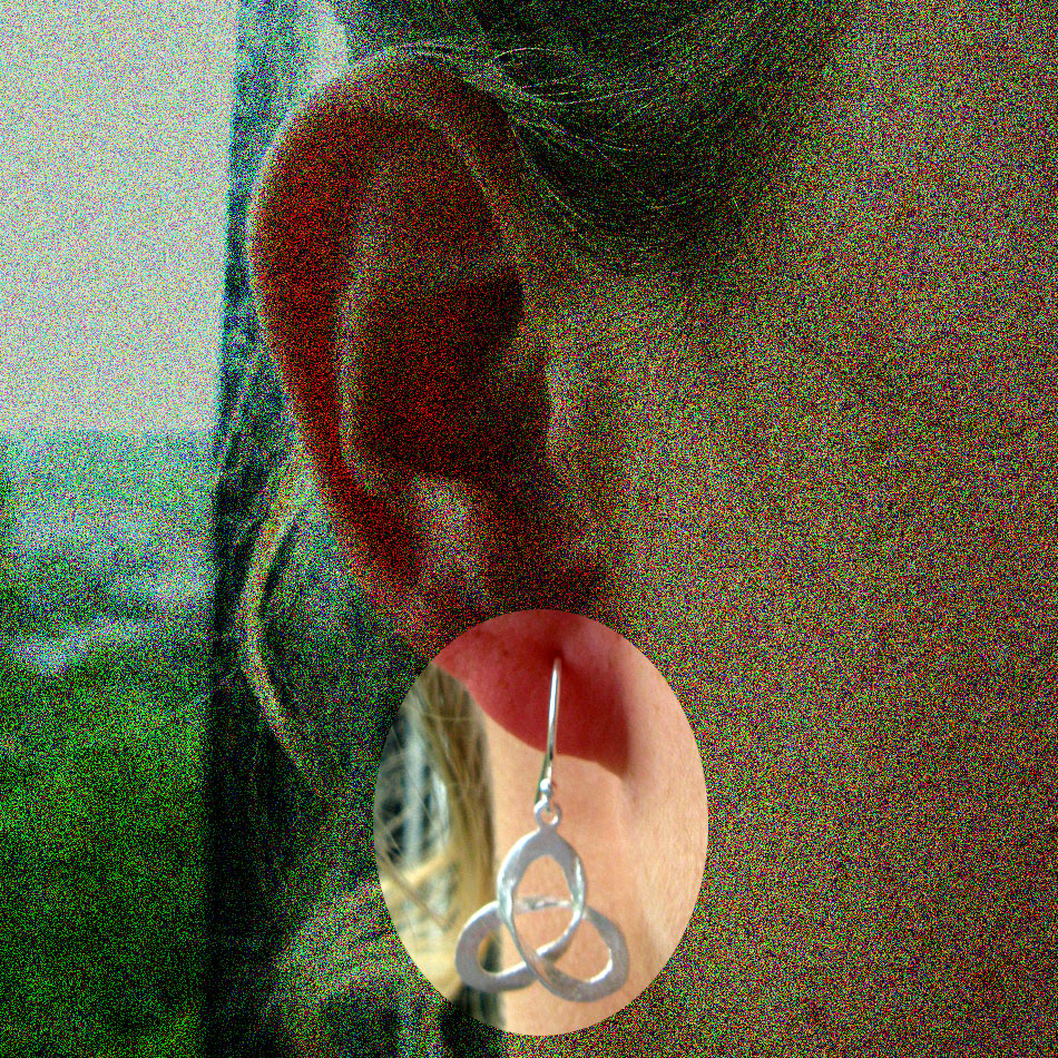 E 054  Ohrhänger, Siilber