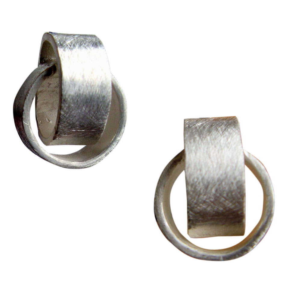E 144  Designohrschmuck aus Silber