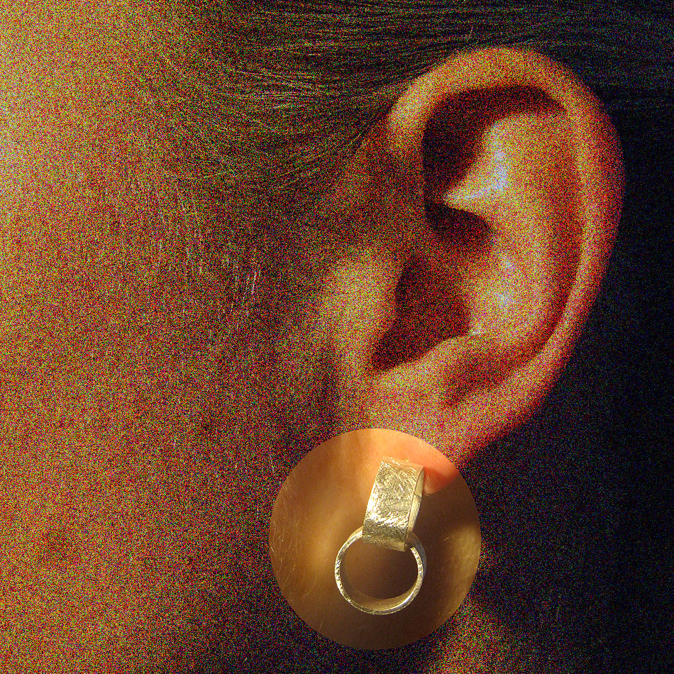 E 143 Ohrstecker beweglich