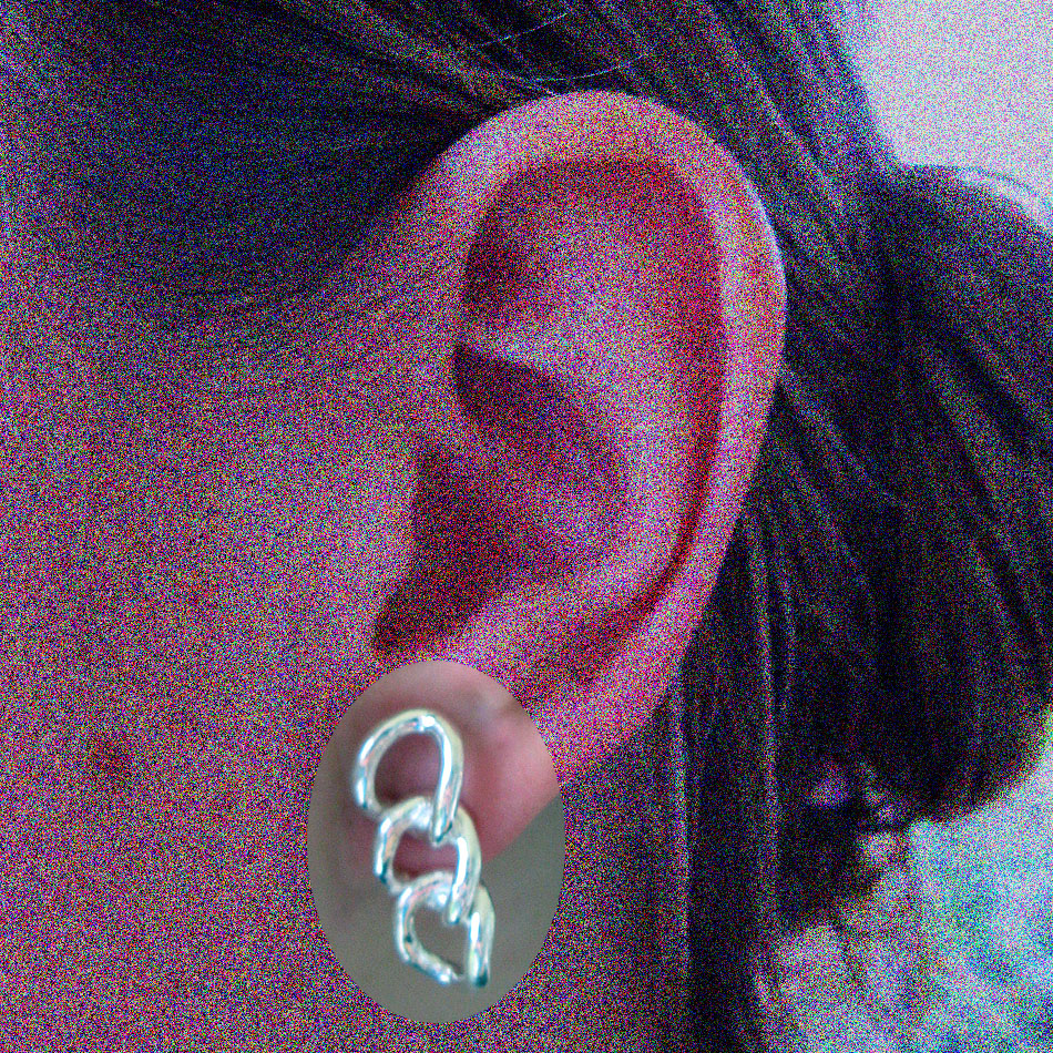 E 124 Ohrstecker aus massivem Silber