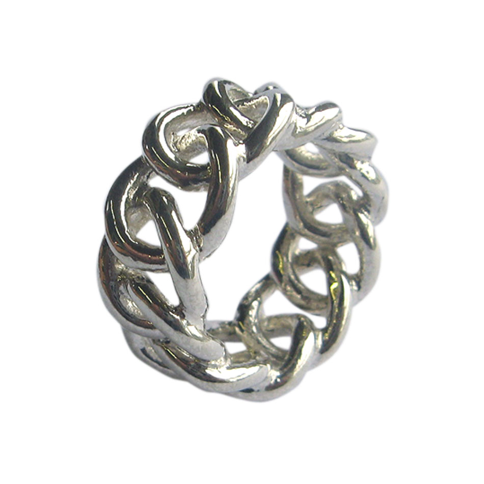 R 709  massiver Silberring