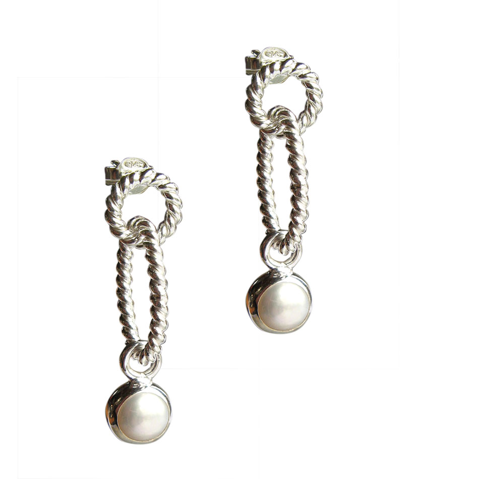 E 176 Ohrschmuck mit Perle