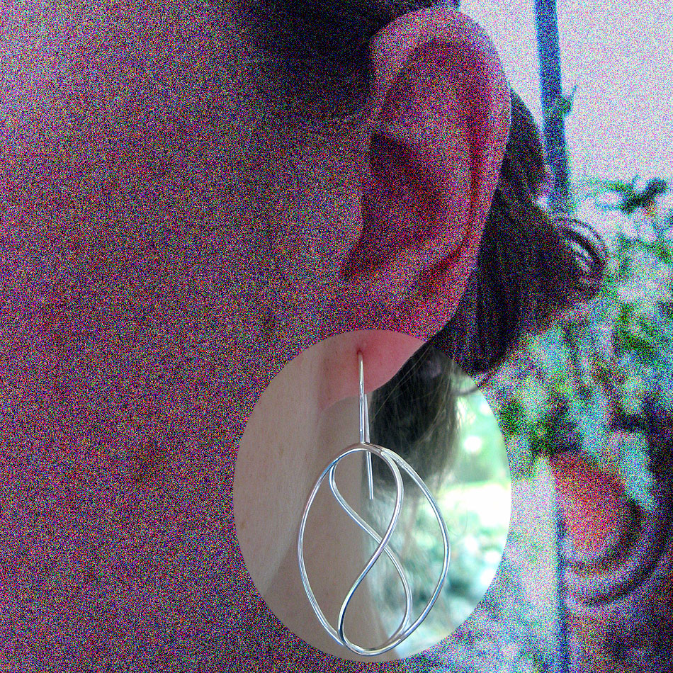 E 127  Ohrhänger, Silber